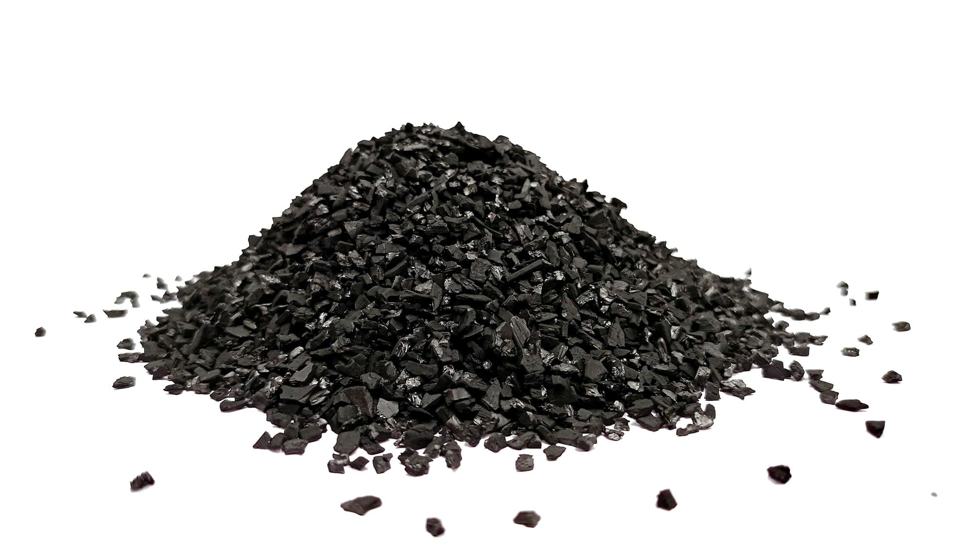 Fine carbon raiser granules for steelmaking